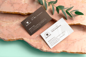 ロゴデザイン|サラブレッド生産牧場 名刺・ロゴデザイン|有限会社木下牧場